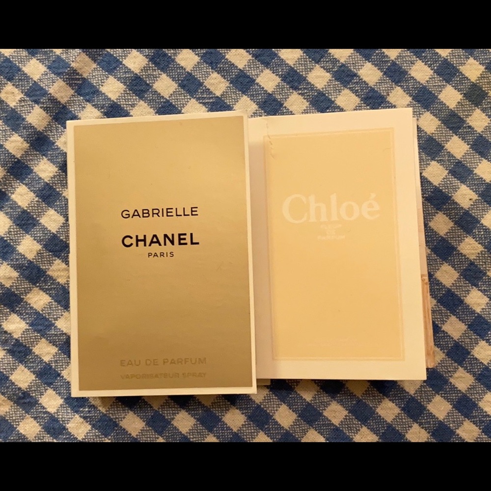 Fragrance samples